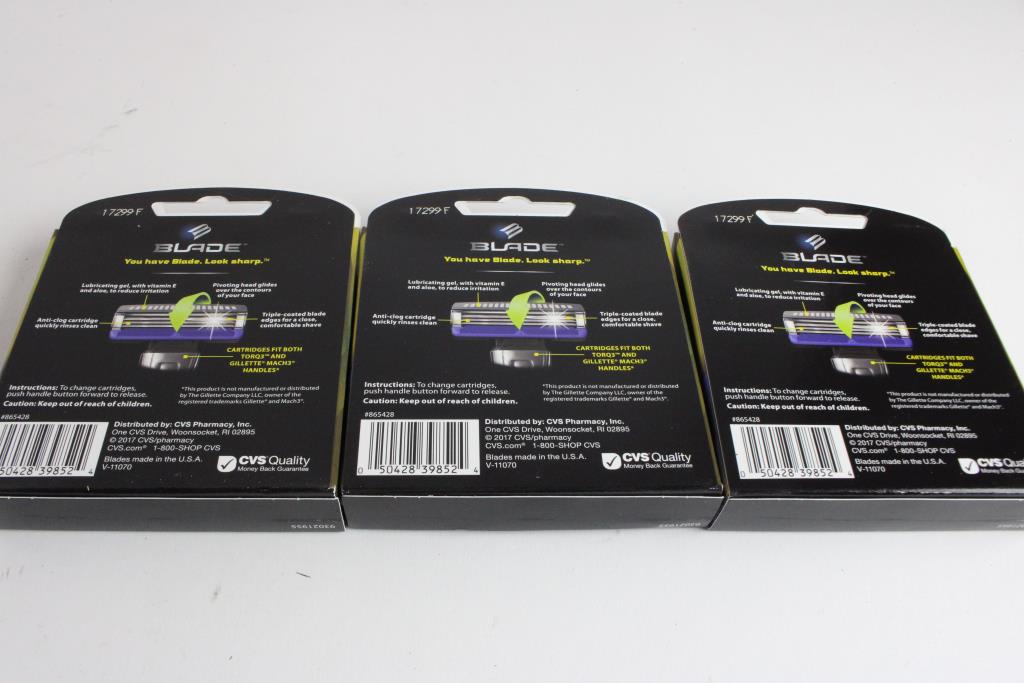Torq3 Blade For Mens Torq3 10-pack Replacement Cartridges, 3 Pieces ...