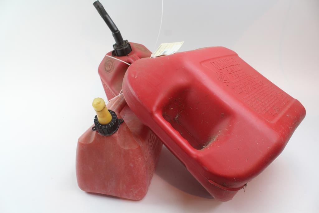 Blitz Gas Containers; 3 Pieces Property Room