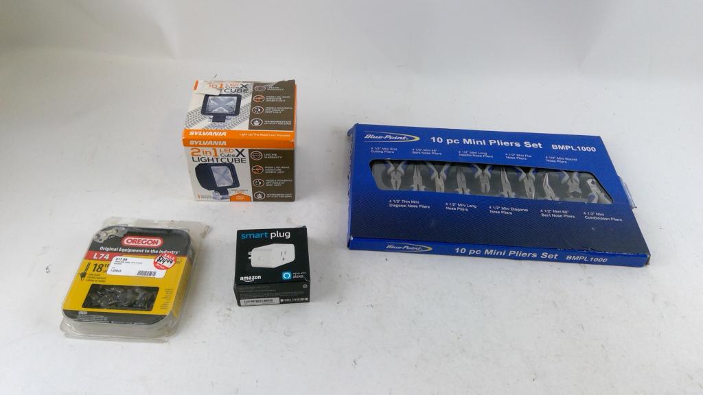 Blue Point 10 Piece Mini Pliers Set And More 4 Pieces
