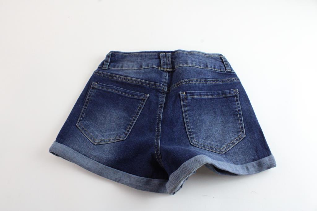 Short En Jean Dark Wash Blue Spice Taille 3 - Style Denim Pour Juniors - Occasion Très Bon état