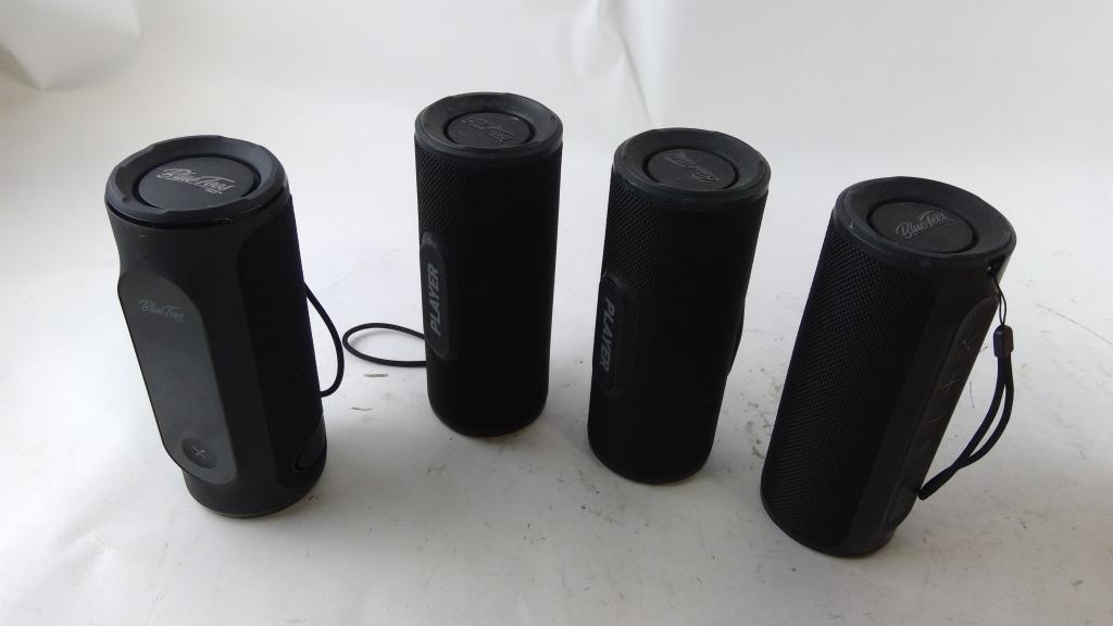 Blue Tees Player+ Bluetooth Speaker Set, 4 Pieces
