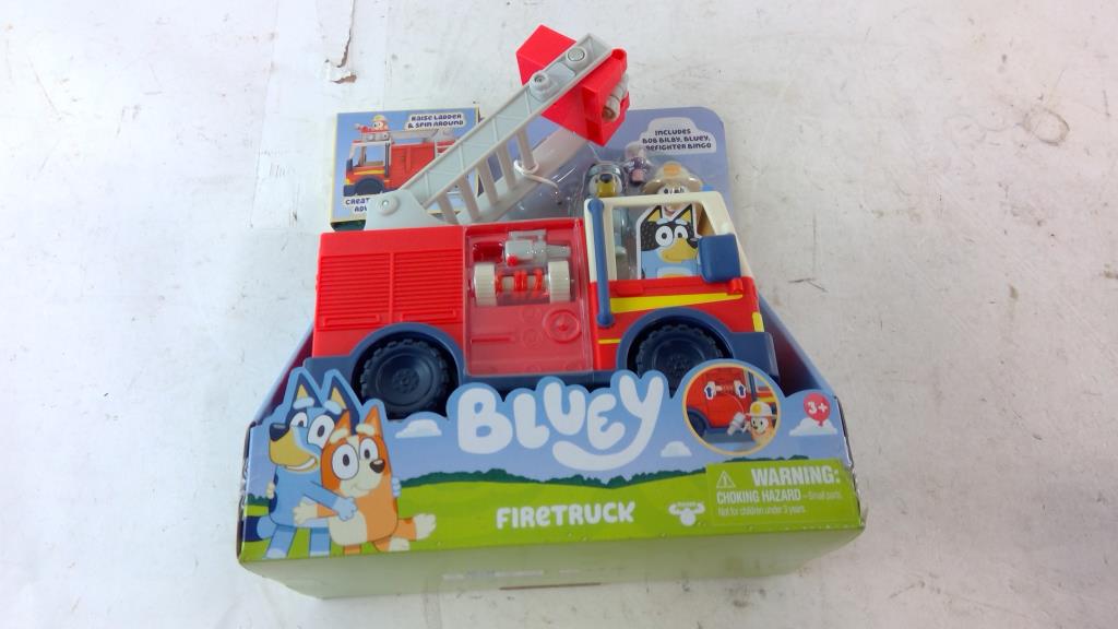 Bluey Firetruck Toy