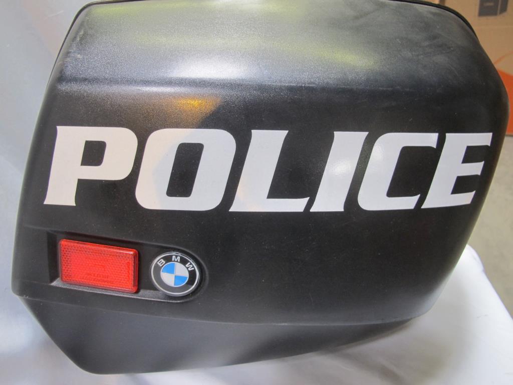 Bmw Police Motorcycle Saddle Bags; 2 Pieces | Property Room
