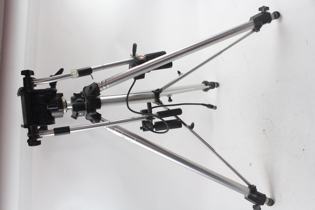 Bogen (by Manfrotto) Tripod With JVC Zoom Servo And Focus Controls