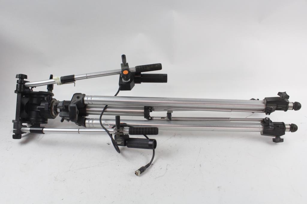 Bogen (by Manfrotto) Tripod With JVC Zoom Servo And Focus Controls