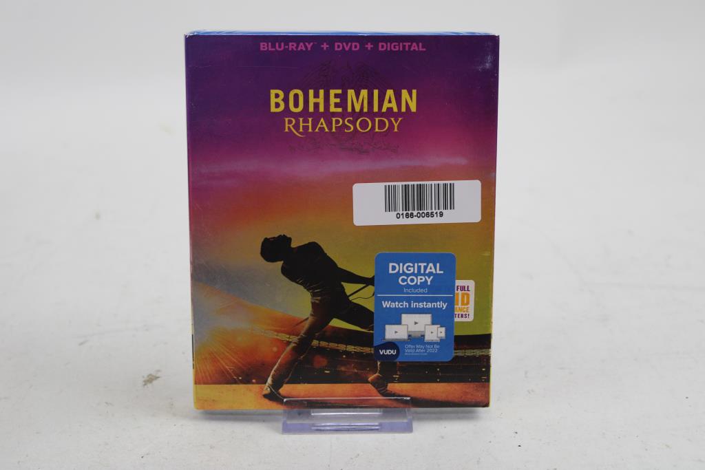 Bohemian Rhapsody (2018) Blu-Ray + DVD