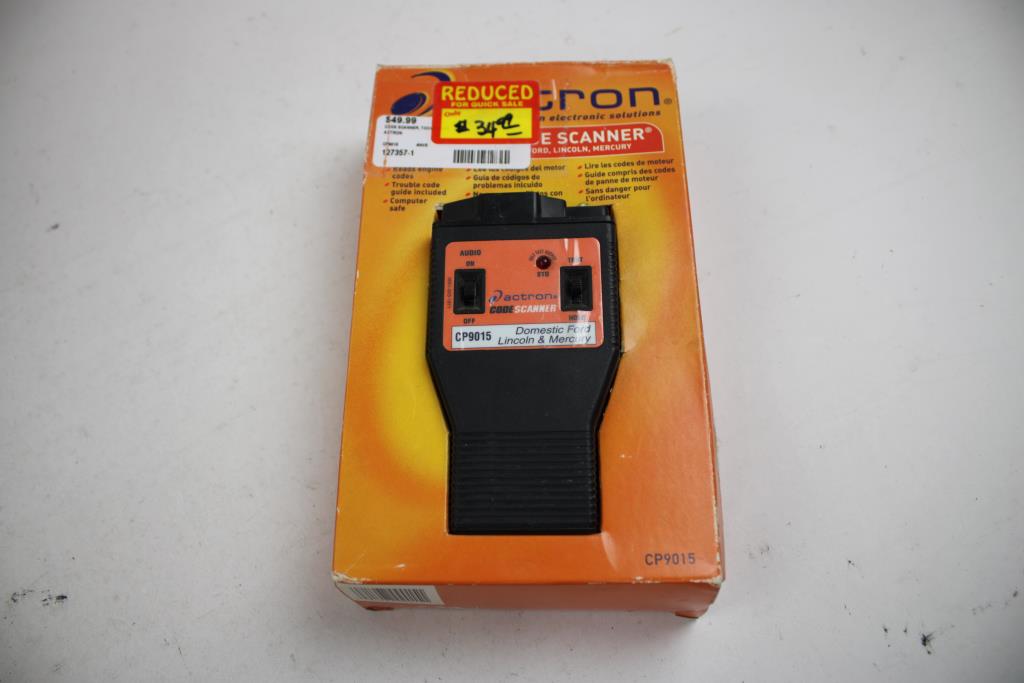 Bolt Breakthrough One-Key Lock Technology, Actron Code Scanner, 5 Pieces