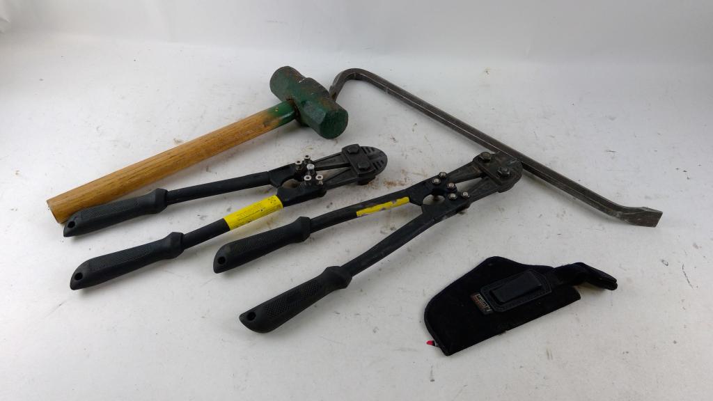 Bolt Cutters And More 5 Pieces