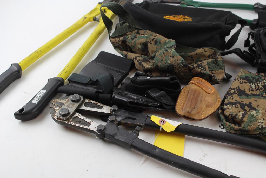 Bolt Cutters, Bags And More Kobalt, Stanley 5+ Items Property Room