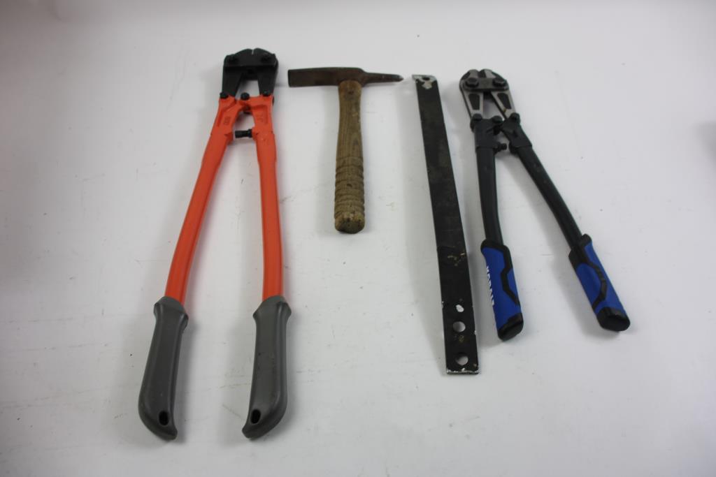 Bolt Cutters, Drill Bits And More 8+ Pieces Property Room