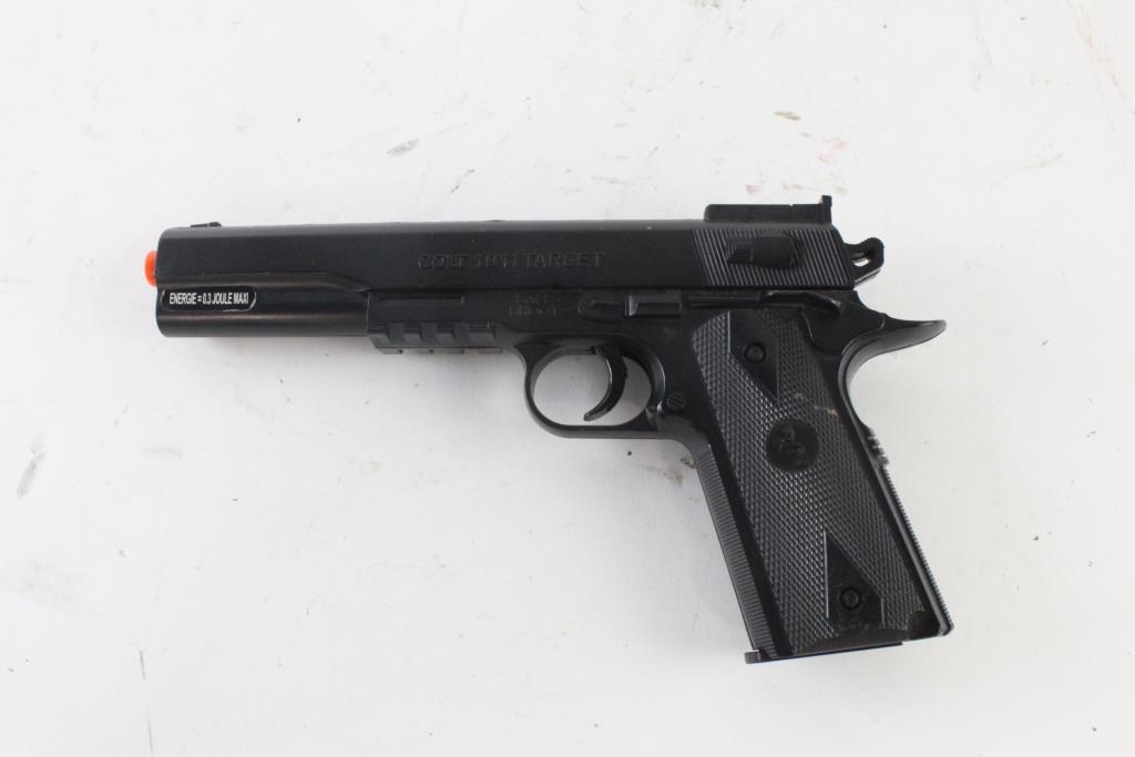 BoMar, Colt 1911 Target, Airsoft Pistol Property Room