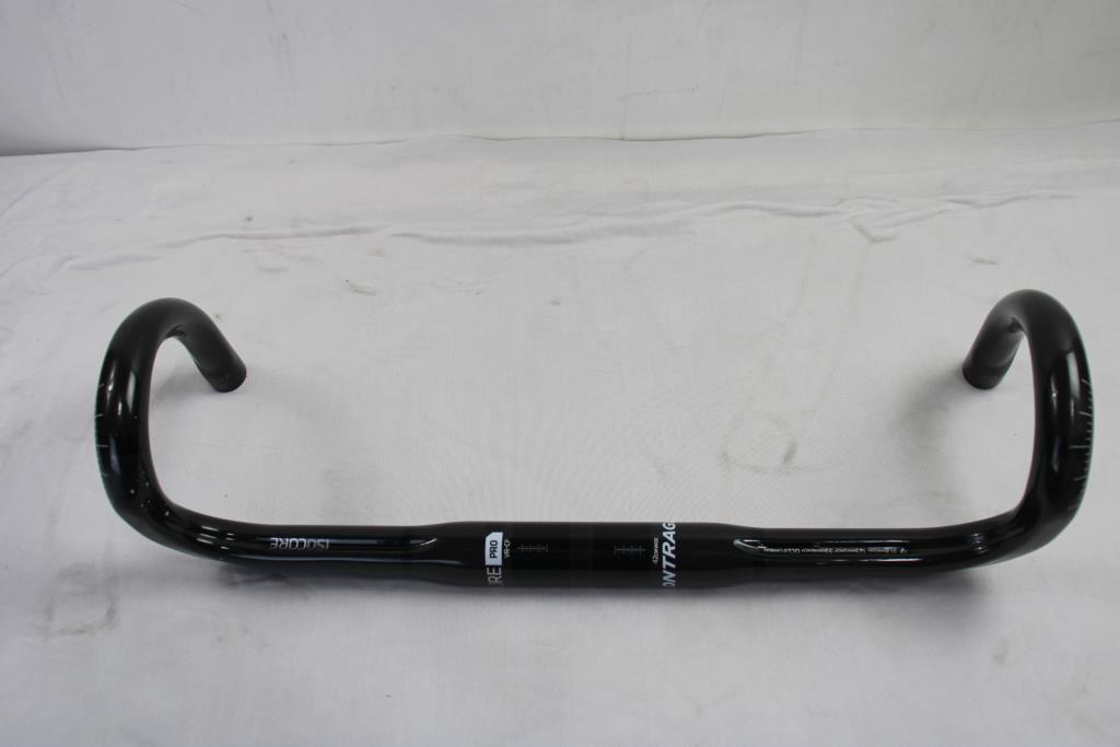 Guidon Carbone Bontrager ISOCORE PRO VR-SF 38 Cm - Occasion Pour Vélo De Route - Léger Et Rigide