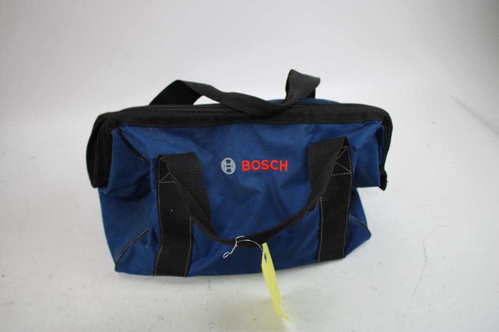 Bosch 18V Hex Impact Driver, Drill/Driver, And Ryobi Drill Bits, In Tool Bag, 3 Pieces