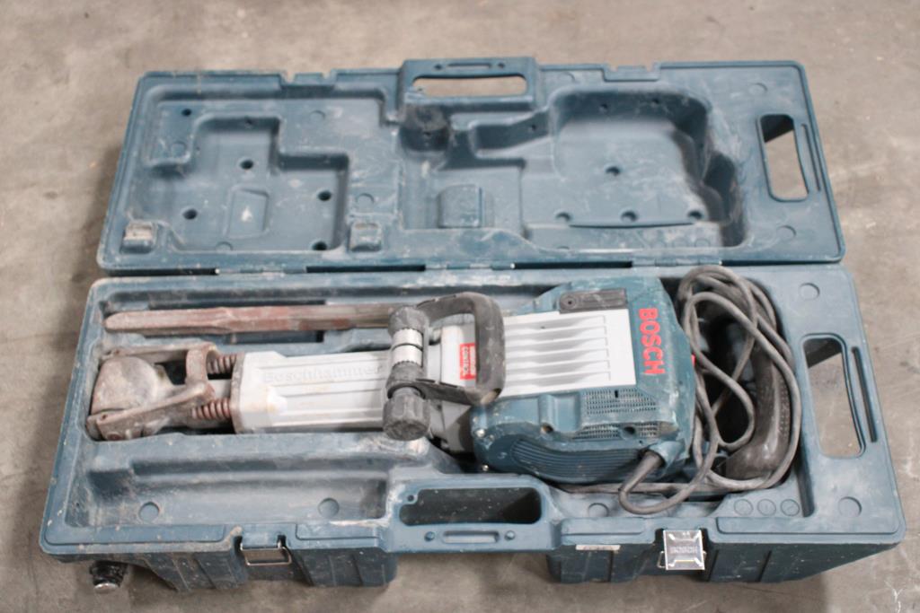 Bosch Breaker Hammer Jackhammer With Case Property Room