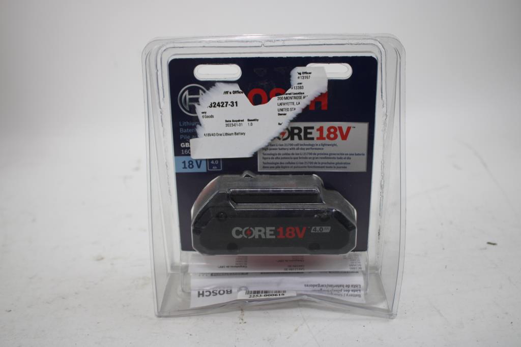 Bosch Core 18V 4.0Ah Battery
