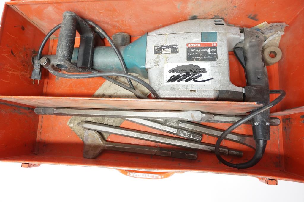 Bosch Demolition Hammer Property Room