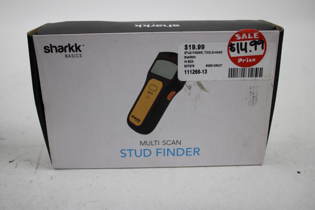 Bosch Laser Measure, Sharkk Multi-Scan Stud Finder, 2 Pieces