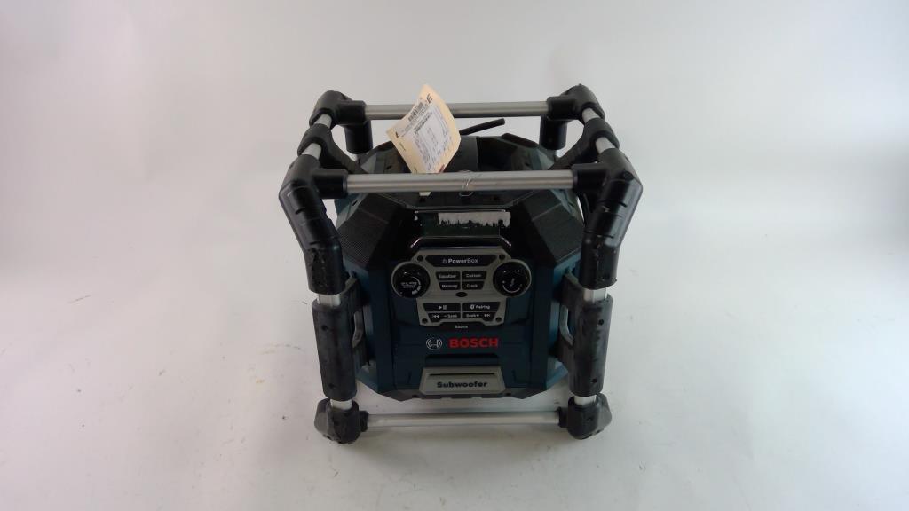 Bosch Power Box Jobsite Radio/Charger Property Room