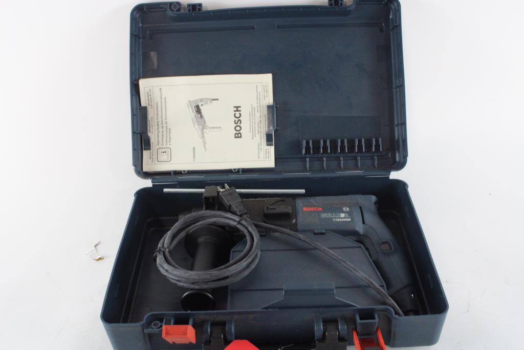 Bosch Rotary Hammer With Case Property Room