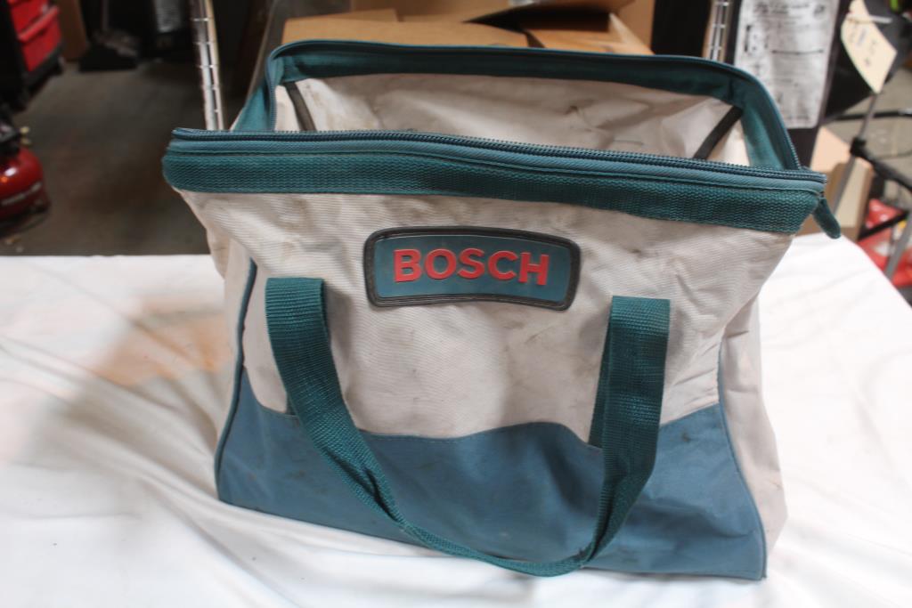 Bosch Tool Bag With Various Tools Property Room Bosch Tool Bag With Various Tools