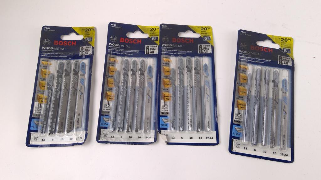 Bosch Wood/Metal Blades 4 Pieces