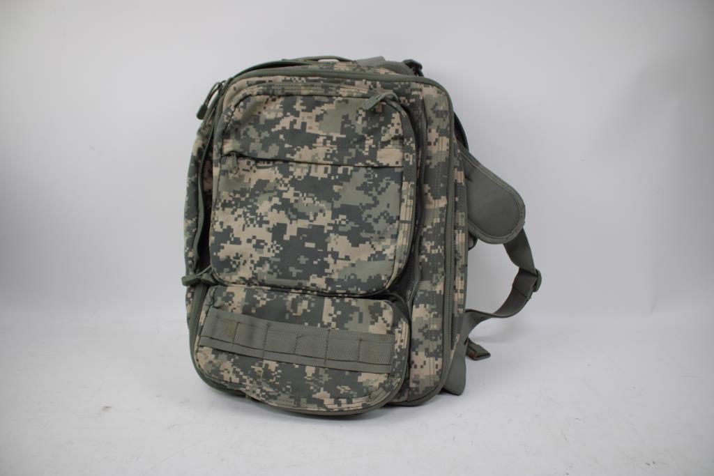 Bosch-Optikon, Bushnell 12x25 Binoculars, Camo Laptop Backpack Bag, 3 Pieces