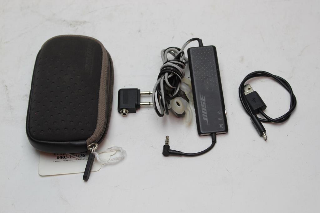 Bose Quietcomfort 20i Acoustic Noise Cancelling Earbuds Property