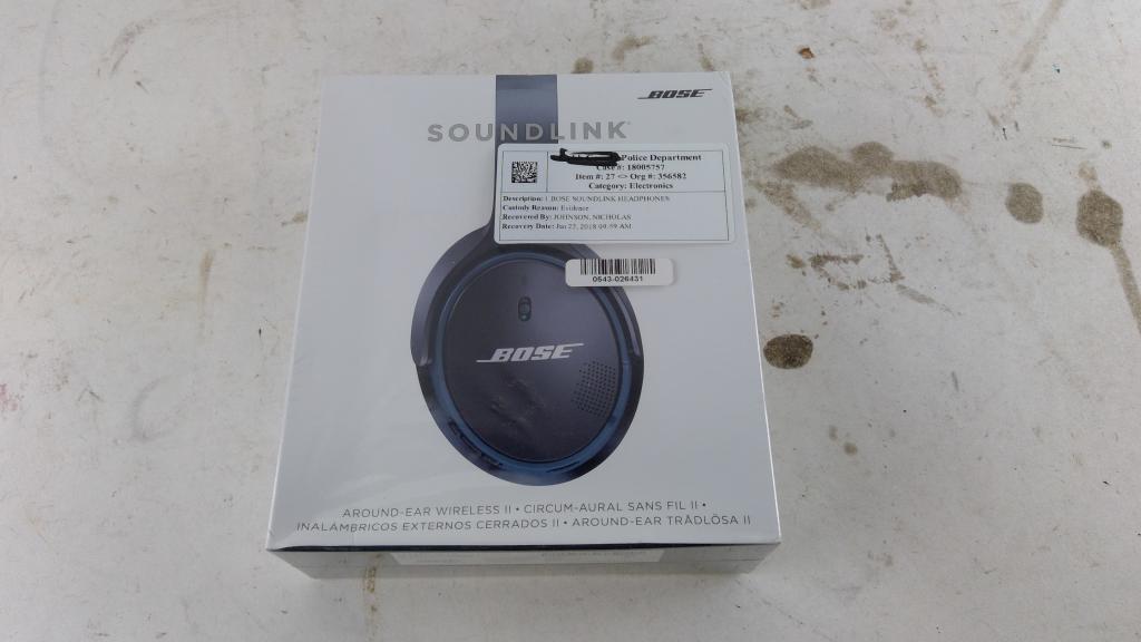 Bose Soundlink 2 Around Ear Wireless Headphones
