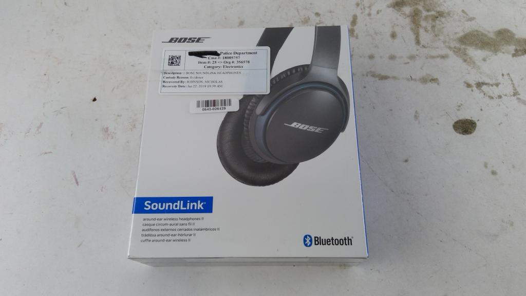 Bose Soundlink Headphones