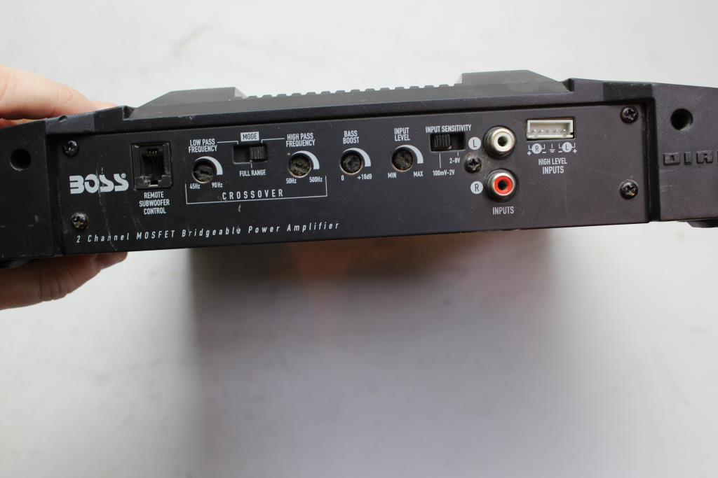 Boss 2 Channel Mosfet Power Amplifier Property Room