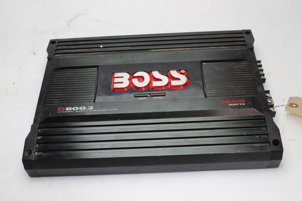 Boss 2 Channel Mosfet Power Amplifier Property Room
