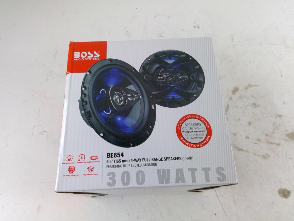 Boss 4 Way Full Range Speakers