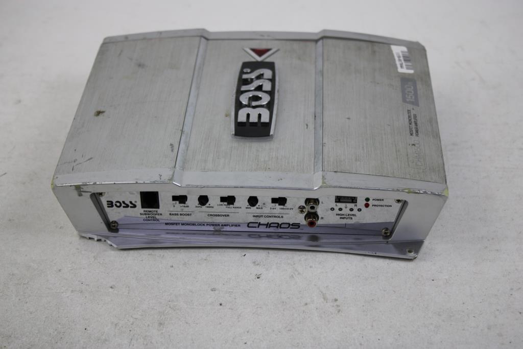 Boss Audio Car Amplifier Mosfet Monoblock Power Amplifier 1500W