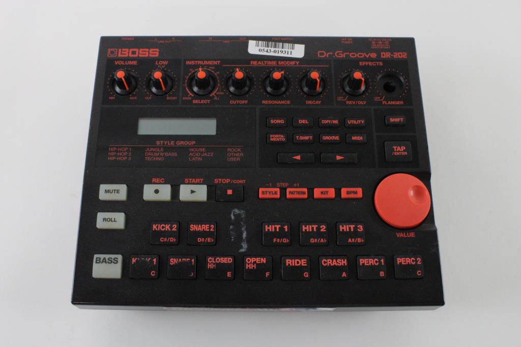 Boss, Dr. Groove Drum Machine Property Room