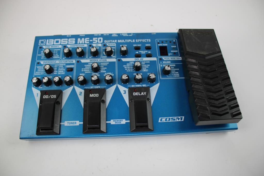 Boss Me50 Guitar Multi Effect Processor