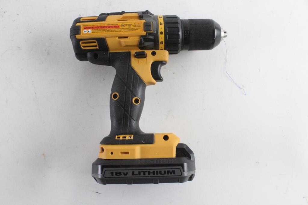 Bostitch Cordless Drill Property Room