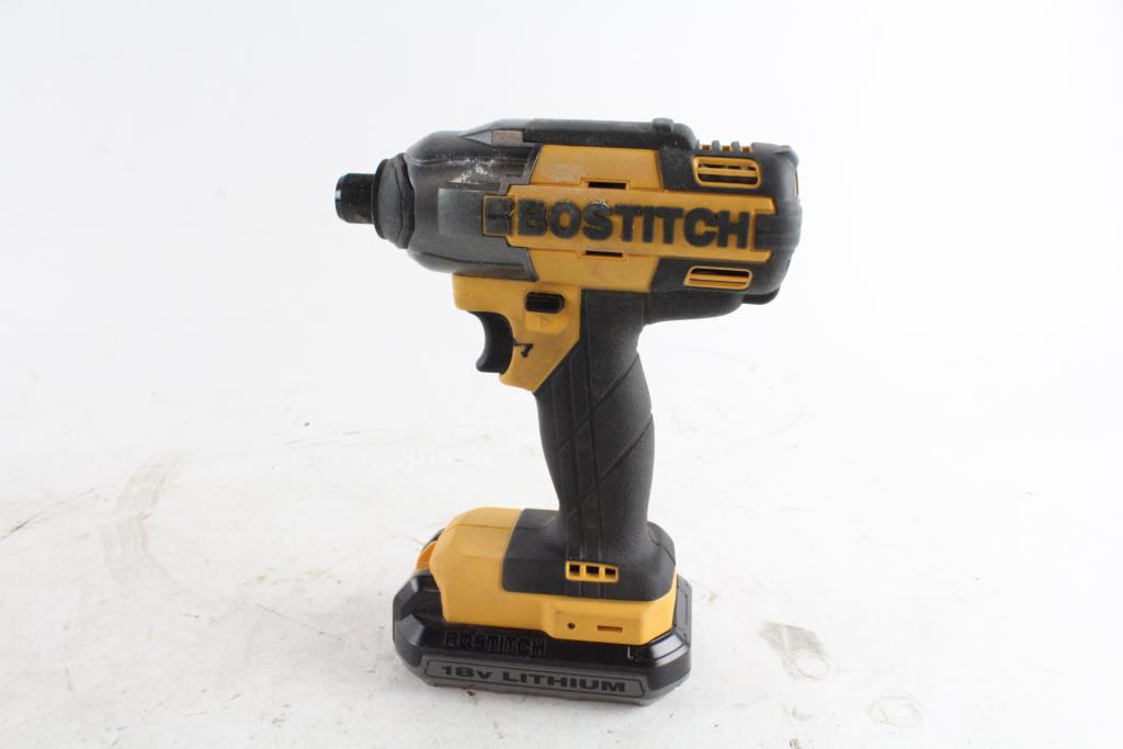 Bostitch Cordless Hex Chuck Impact Driver Property Room