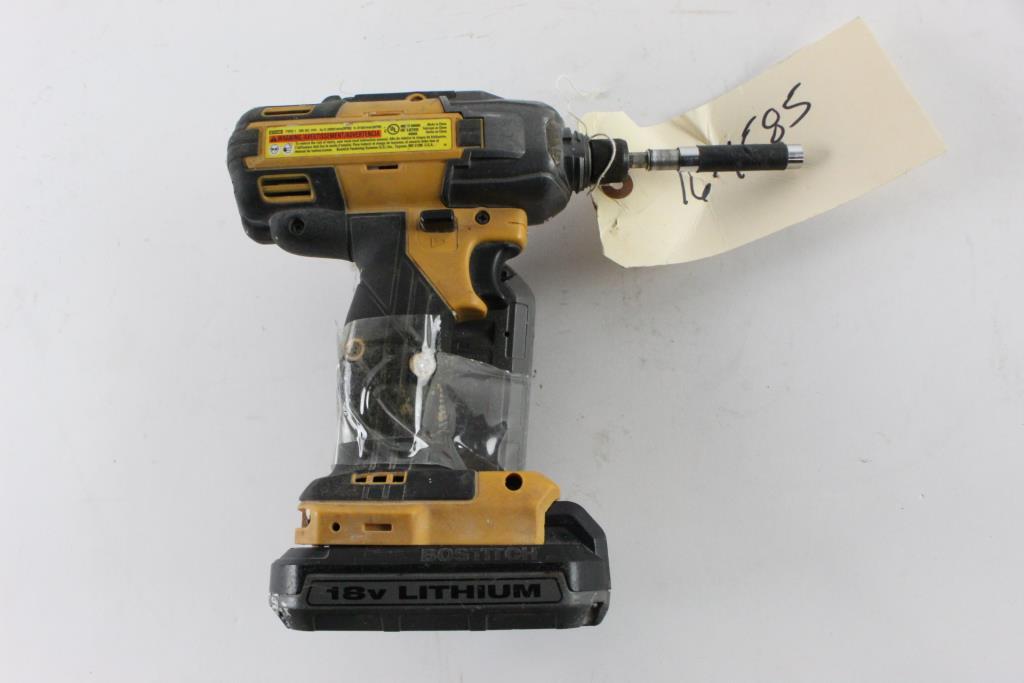 Bostitch Cordless Impact Driver Property Room
