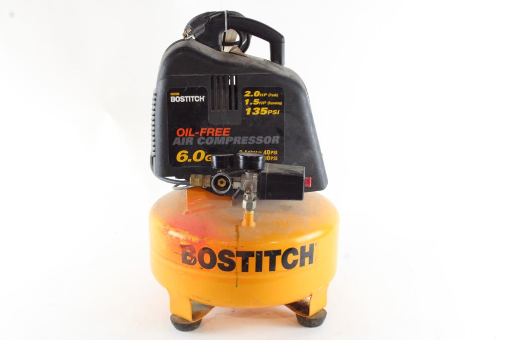 Bostitch Oil Free Air Compressor Property Room