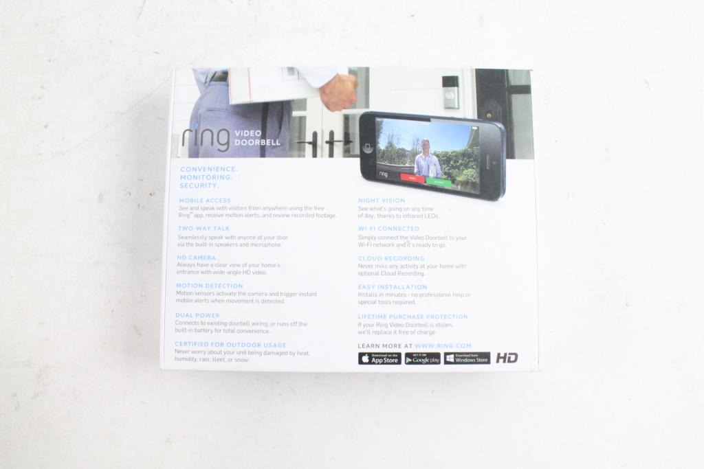BOT Ring Video Doorbell | Property Room