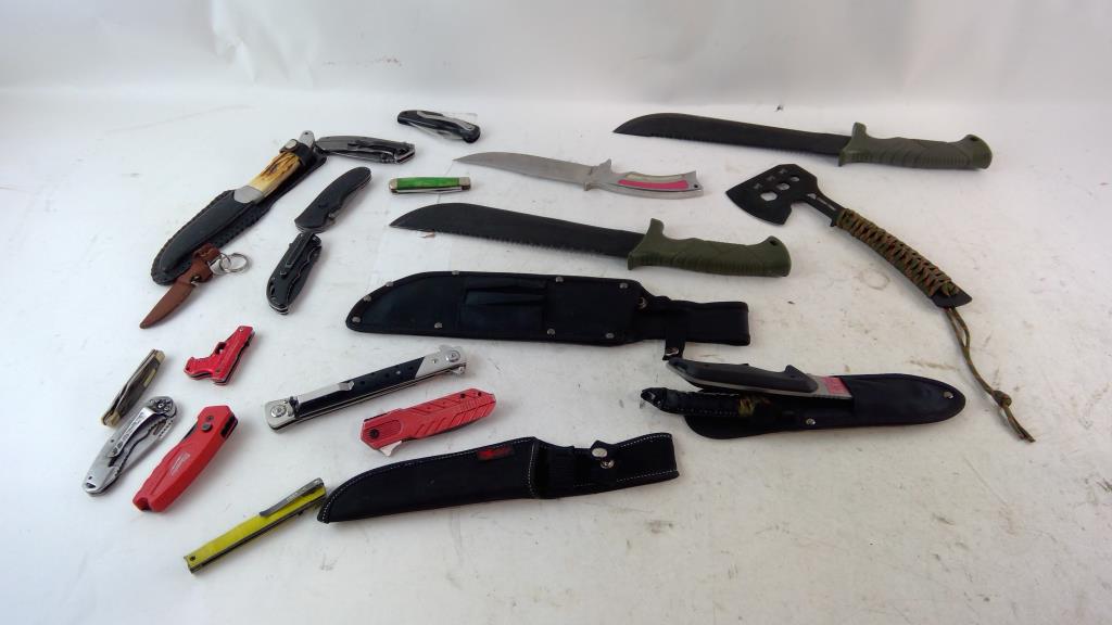 Box Of Knifes 10+ Pieces