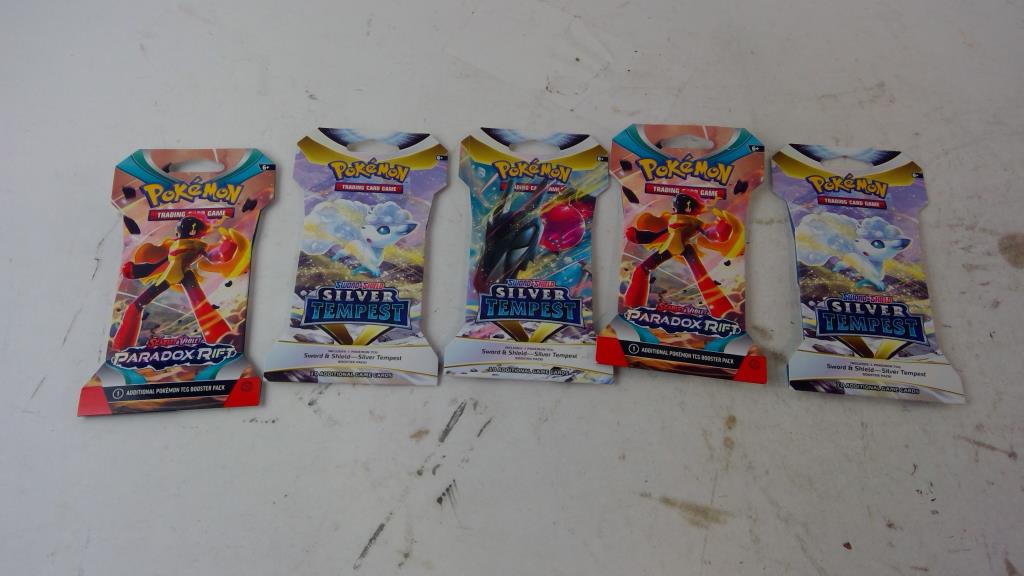 Box Of Pokemon Booster Packs 5 Pieces
