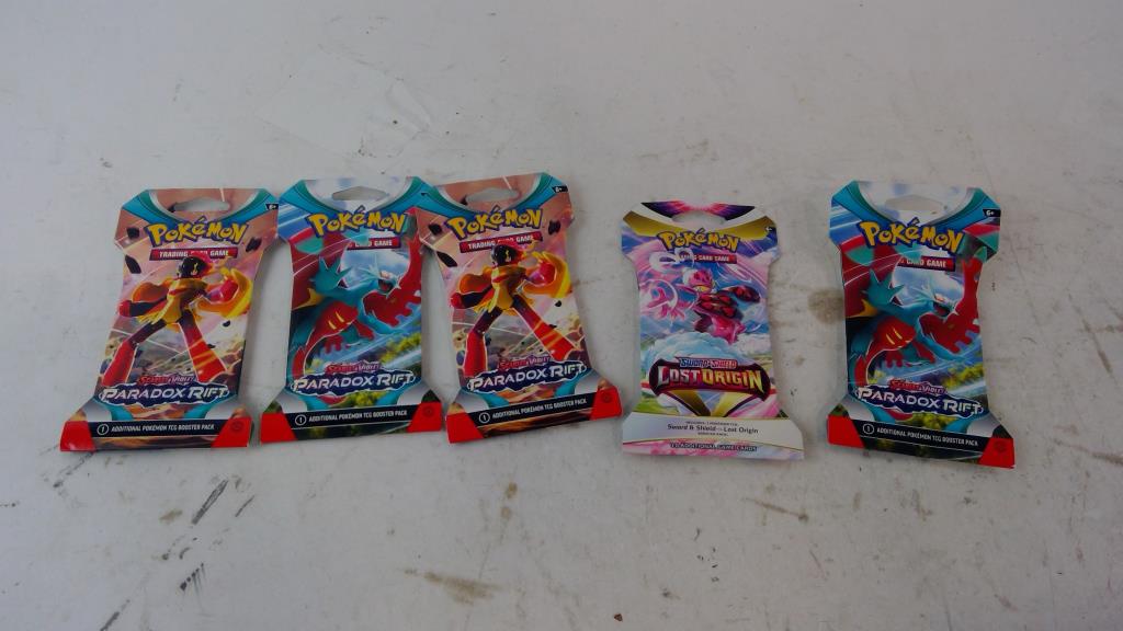 Box Of Pokemon Booster Packs 5 Pieces