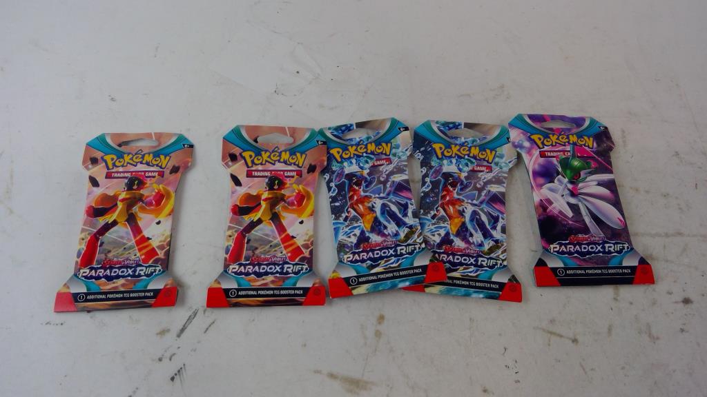 Box Of Pokemon Booster Packs 5 Pieces