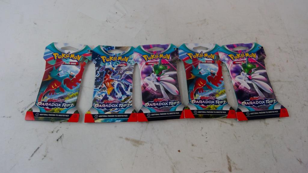 Box Of Pokemon Booster Packs 5 Pieces