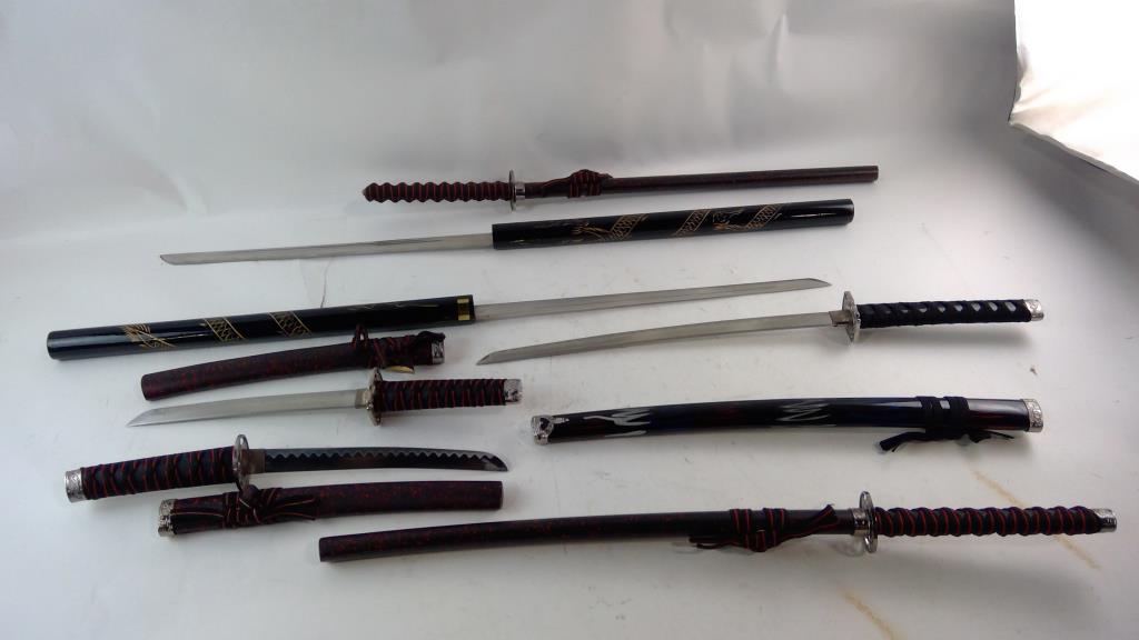 Box Of Swords 5 Pieces