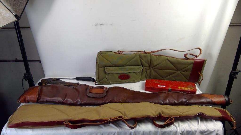 Boyt Rifle Cases, Rifle Cleaning Supplies, And More, 6 Pieces