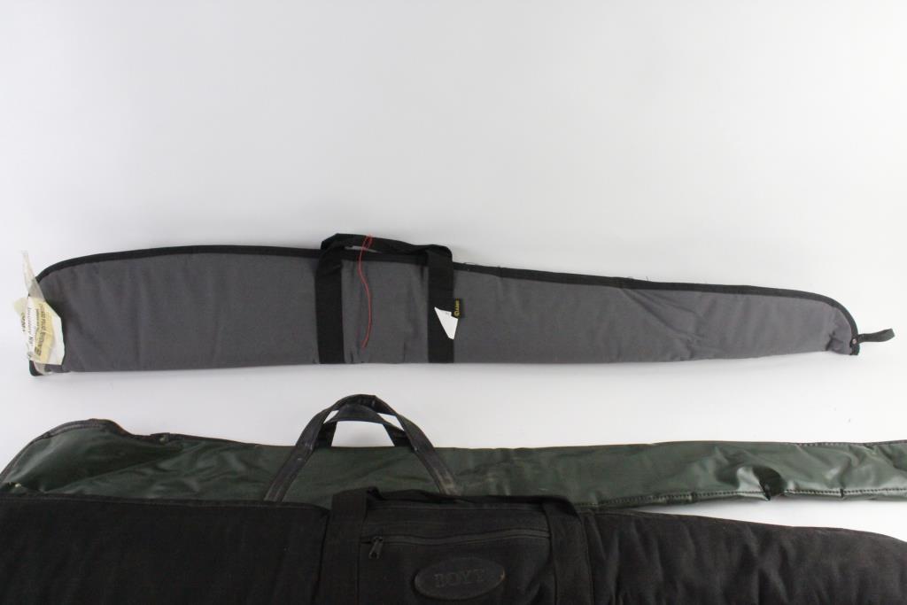 Boyt Soft Shell Rifle Carrying Case And Allen Soft Shell Rifle Carrying