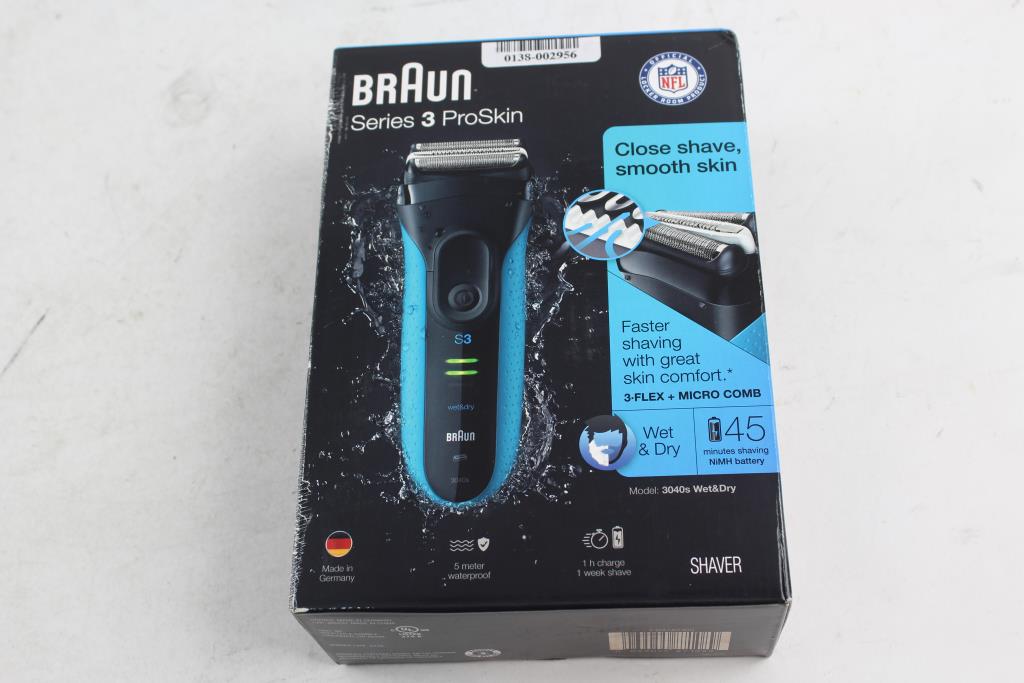 Braun Series 3 ProSkin 3040s Wet & Dry Electric Shaver | Property Room