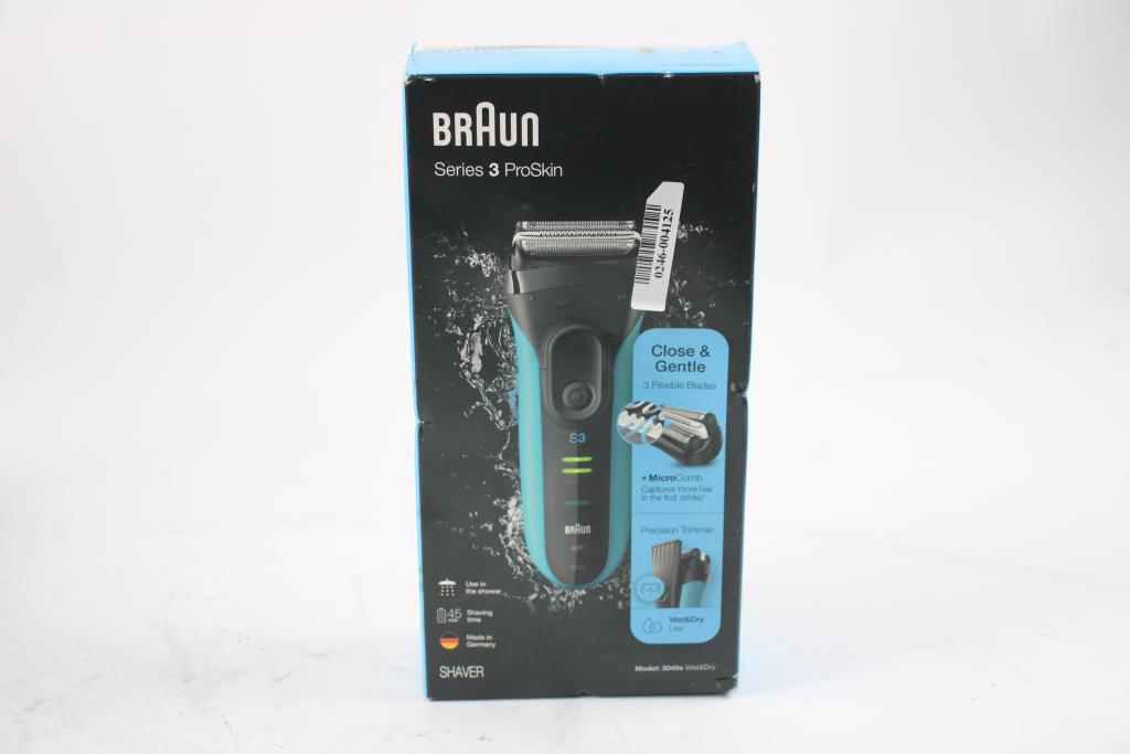 Braun Series 3 ProSkin Shaver, 3040s Wet&Dry | Property Room